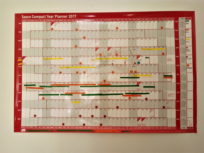 year planner