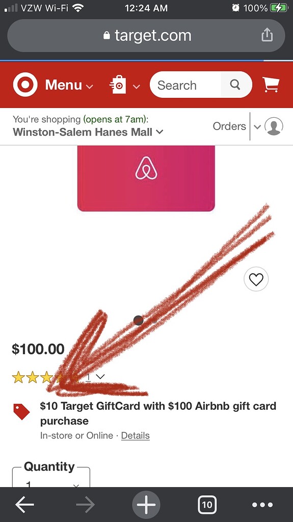 Does your area have Target stores? Airbnb gift cards Airbnb hosts forum