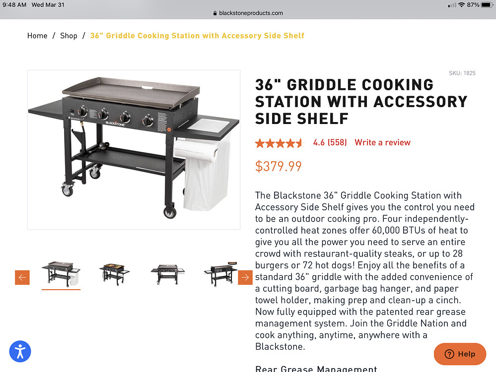 A griddle instead of a grill? Airbnb hosts forum