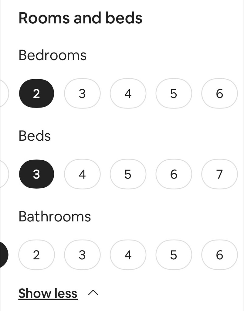 Number of Beds Filter Added Airbnb hosts forum