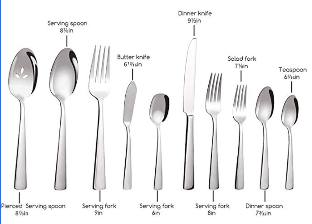 dinner knife vs butter knife